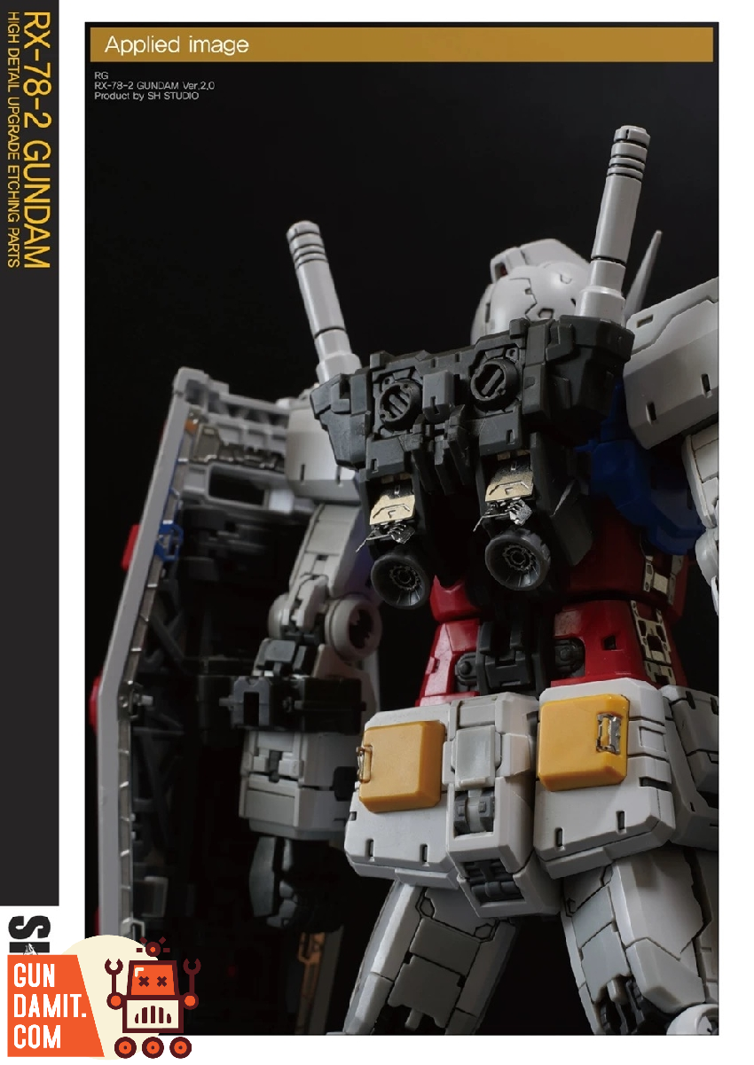 SH Studio RG RX-78-2 Gundam Ver 2.0 Etching Parts view 15 SH Studio RG RX-78-2 Gundam Ver 2.0 Etching Parts view 15