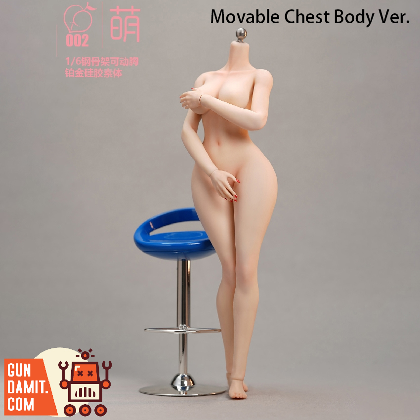 I8TOYS I8-FB-002-A Platinum Silicone Female Body 1/6 view 1 I8TOYS I8-FB-002-A Platinum Silicone Female Body 1/6 view 1
