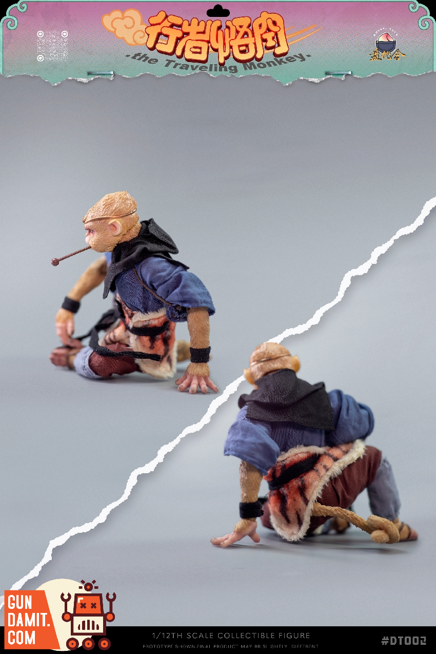 Pantaohui Studio 1/12 The Traveling Monkey view 16 Pantaohui Studio 1/12 The Traveling Monkey view 16