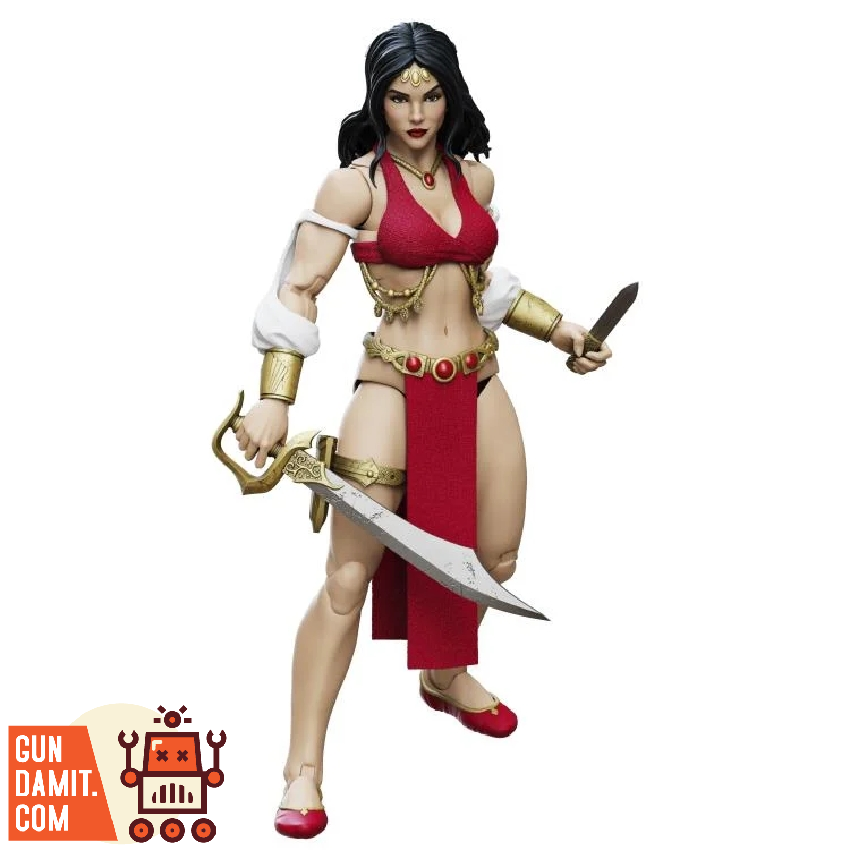 Boss Fight Studio Conan HACKS Belit Queen of the Black Coast 1/12 Action Figure view 1 Boss Fight Studio Conan HACKS Belit Queen of the Black Coast 1/12 Action Figure view 1