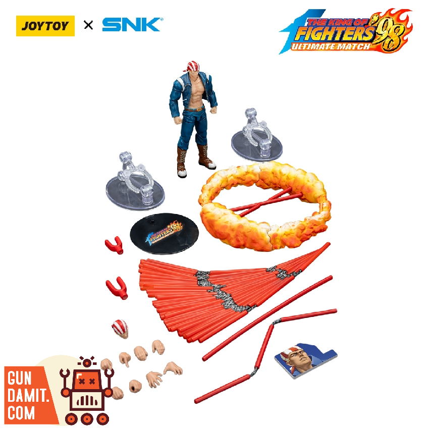 JoyToy JT02618 1/18 KOF 98UM Billy Kane Action Figure view 10 JoyToy JT02618 1/18 KOF 98UM Billy Kane Action Figure view 10