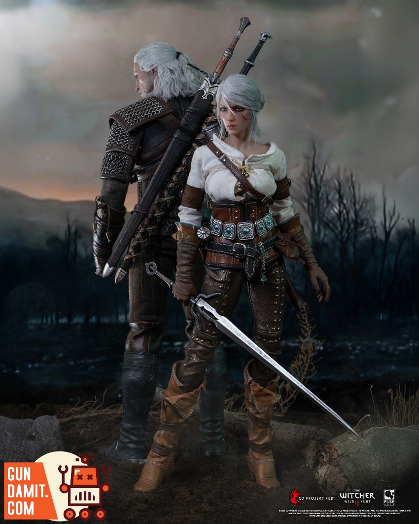 PureArts 1/6 Witcher 3 Wild Hunt Ciri view 18 PureArts 1/6 Witcher 3 Wild Hunt Ciri view 18