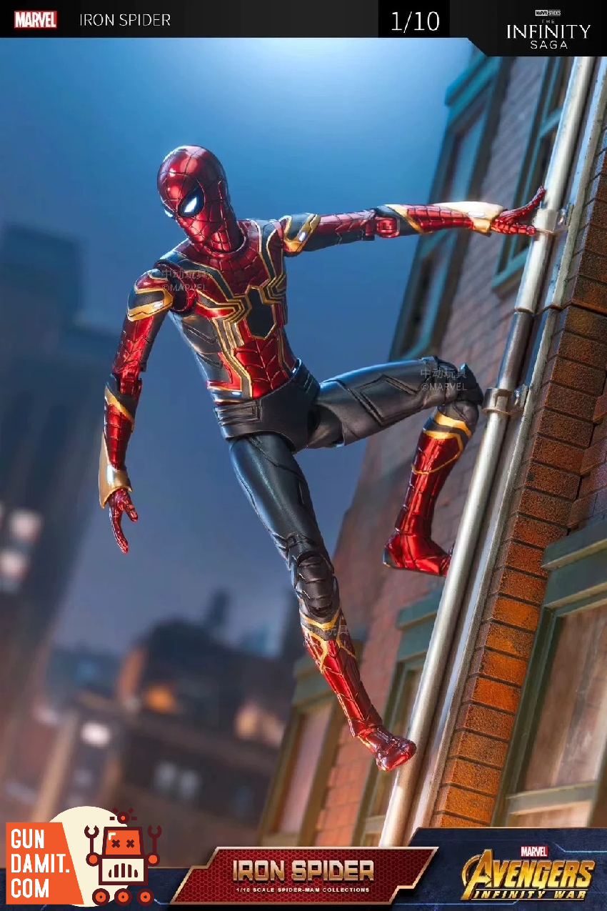 ZT Toys Iron Spider 2.0 Avengers Infinity War view 17 ZT Toys Iron Spider 2.0 Avengers Infinity War view 17