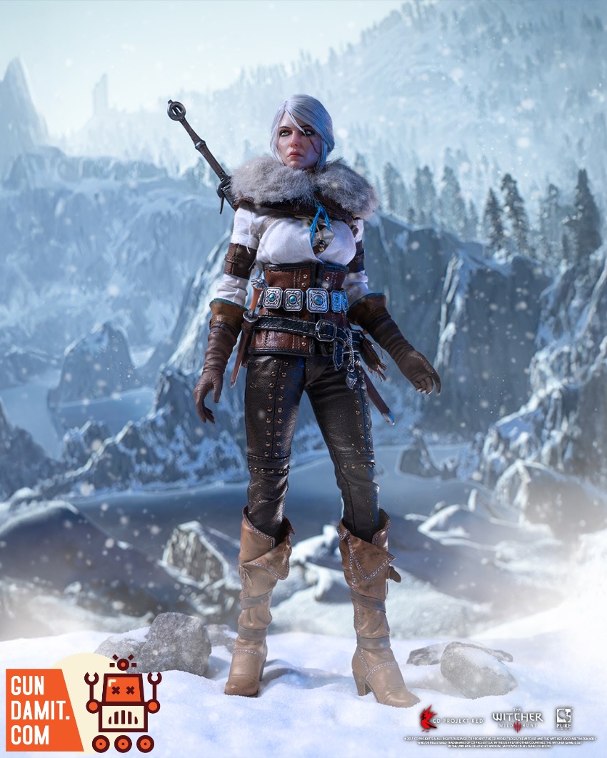PureArts 1/6 Witcher 3 Wild Hunt Ciri view 26 PureArts 1/6 Witcher 3 Wild Hunt Ciri view 26