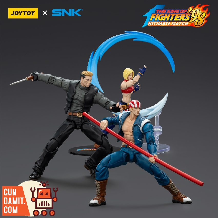 JoyToy JT02625 1/18 KOF 98UM Blue Mary Action Figure view 29 JoyToy JT02625 1/18 KOF 98UM Blue Mary Action Figure view 29