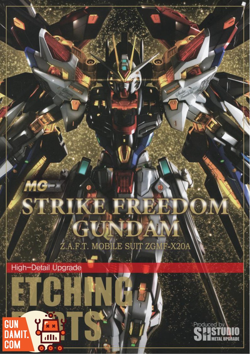 SH Studio MGEX Strike Freedom Gundam Etching Parts view 5 SH Studio MGEX Strike Freedom Gundam Etching Parts view 5