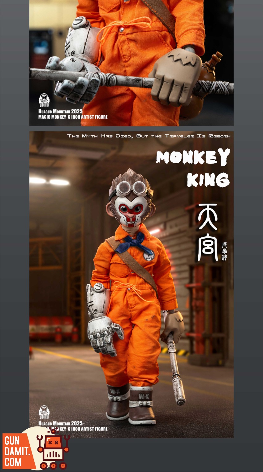 Magic Monkey 1/12 Monkey Sun Broken Era Deluxe view 12 Magic Monkey 1/12 Monkey Sun Broken Era Deluxe view 12