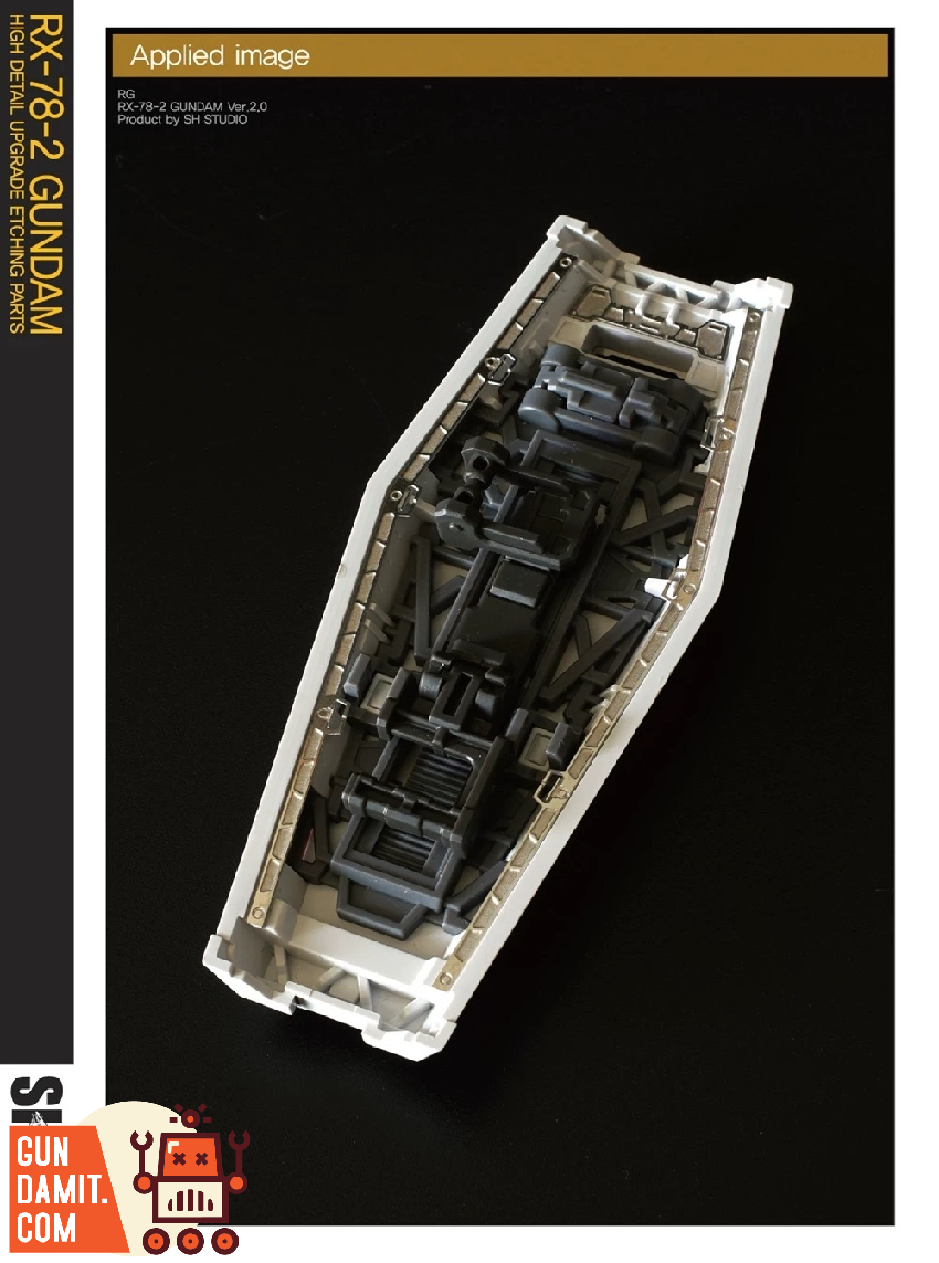 SH Studio RG RX-78-2 Gundam Ver 2.0 Etching Parts view 9 SH Studio RG RX-78-2 Gundam Ver 2.0 Etching Parts view 9