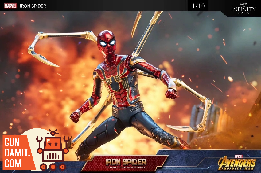 ZT Toys Iron Spider 2.0 Avengers Infinity War view 10 ZT Toys Iron Spider 2.0 Avengers Infinity War view 10