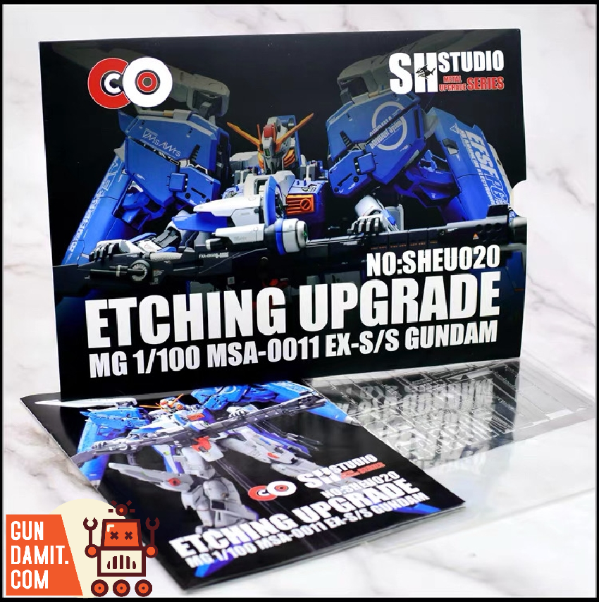 SH Studio MG MSA-0011 EX-S Gundam Etching Parts view 1 SH Studio MG MSA-0011 EX-S Gundam Etching Parts view 1