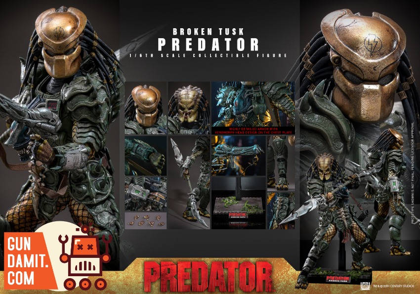Hot Toys 1/6 CMS029 Broken Tusk Predator view 20 Hot Toys 1/6 CMS029 Broken Tusk Predator view 20