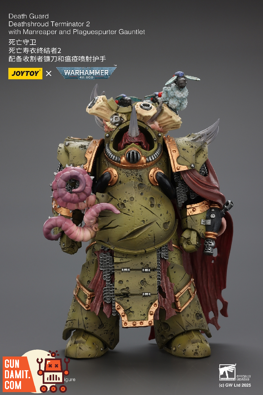 JoyToy JT02595 WH40K Death Guard Deathshroud Terminator 2 view 12 JoyToy JT02595 WH40K Death Guard Deathshroud Terminator 2 view 12
