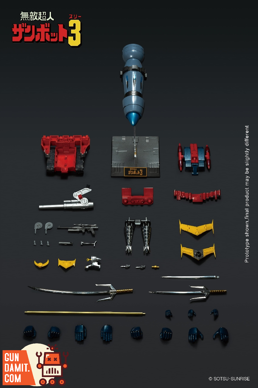 King Arts DFS087 Diecast Invincible Super Man Zambot 3 view 16 King Arts DFS087 Diecast Invincible Super Man Zambot 3 view 16