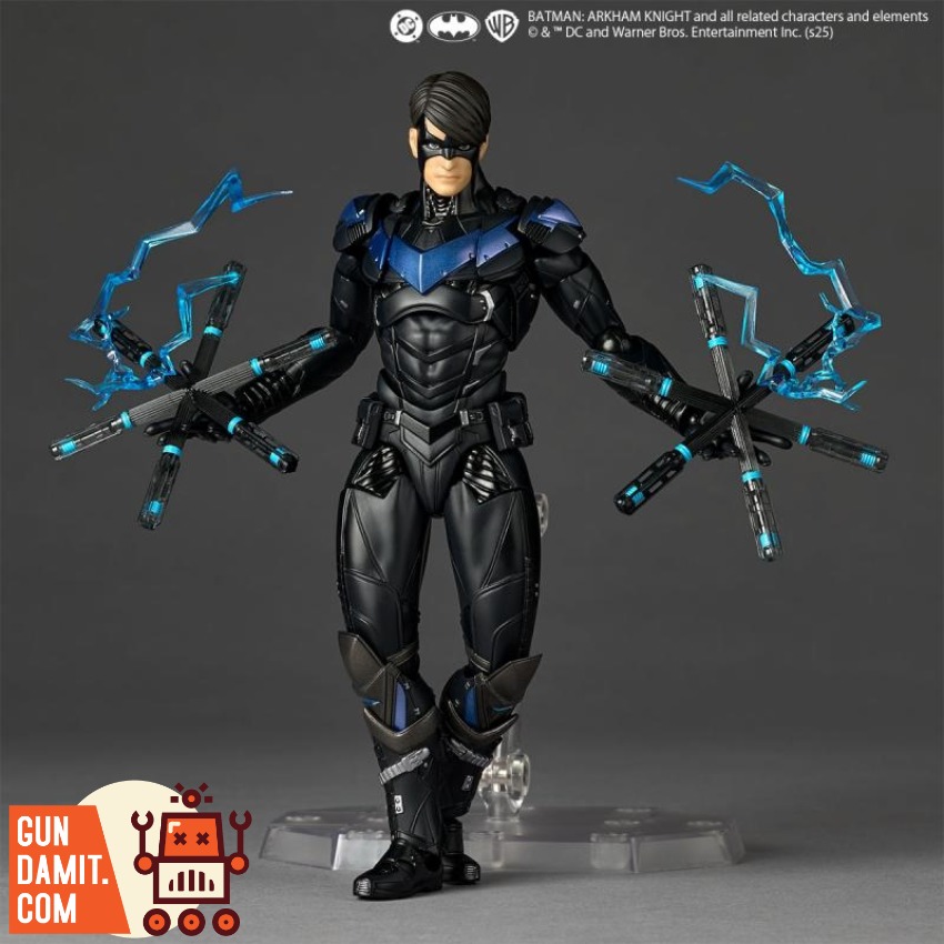 KAIYODO Revoltech DC Batman Arkham Nightwing Figure view 1 KAIYODO Revoltech DC Batman Arkham Nightwing Figure view 1
