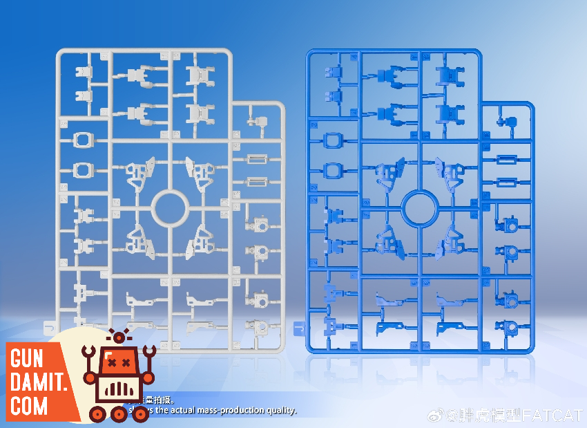 Fat Cat 1/100 Blue Yuanzu Gundam Model Kit view 18 Fat Cat 1/100 Blue Yuanzu Gundam Model Kit view 18