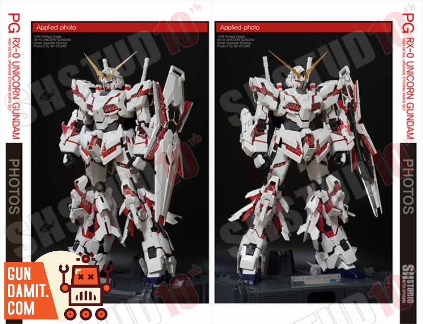SH Studio PG Unicorn Gundam Etching Sheet view 9 SH Studio PG Unicorn Gundam Etching Sheet view 9