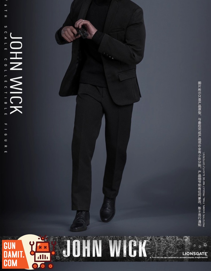 Hot Toys 1/6 MMS832 John Wick Gel Version view 17 Hot Toys 1/6 MMS832 John Wick Gel Version view 17