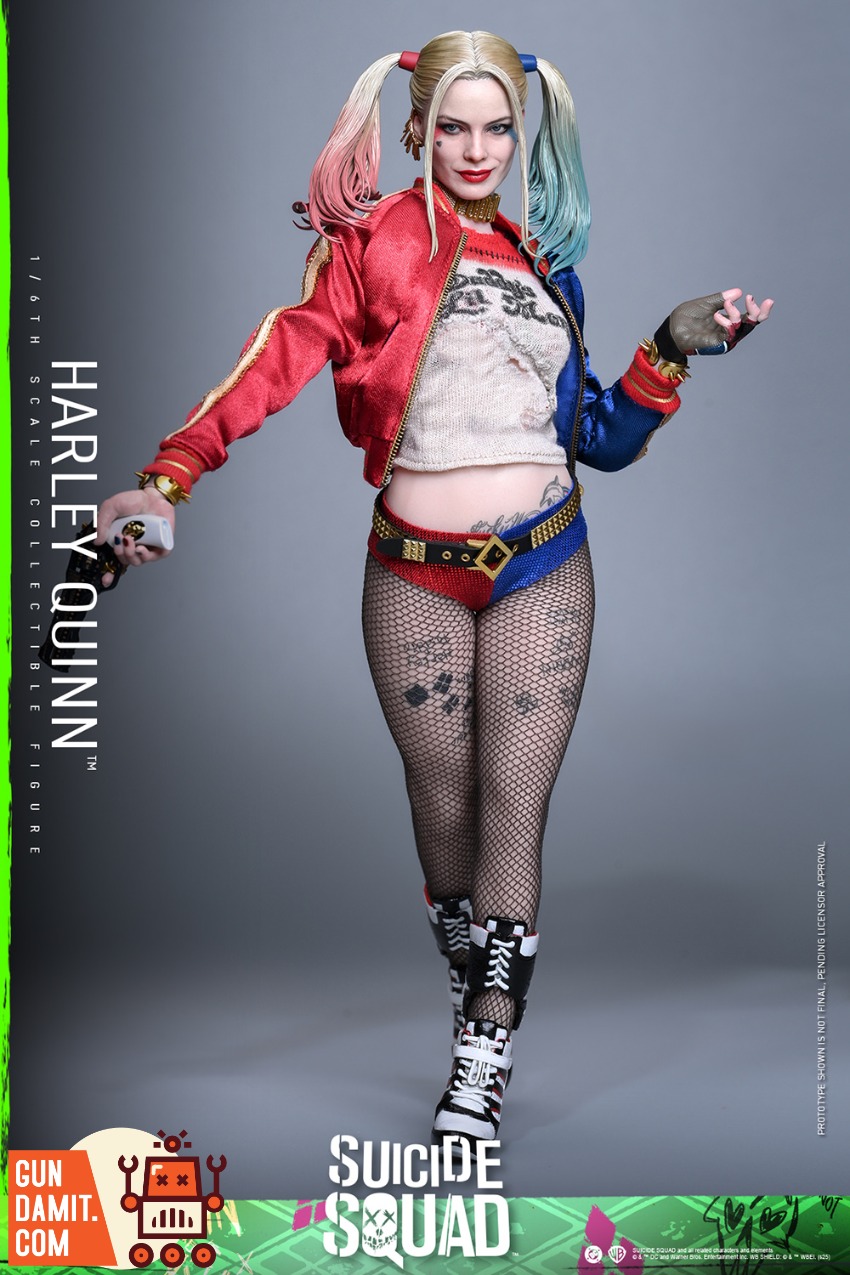 Hot Toys MMS841 Suicide Squad Harley Quinn Gel Hair view 9 Hot Toys MMS841 Suicide Squad Harley Quinn Gel Hair view 9