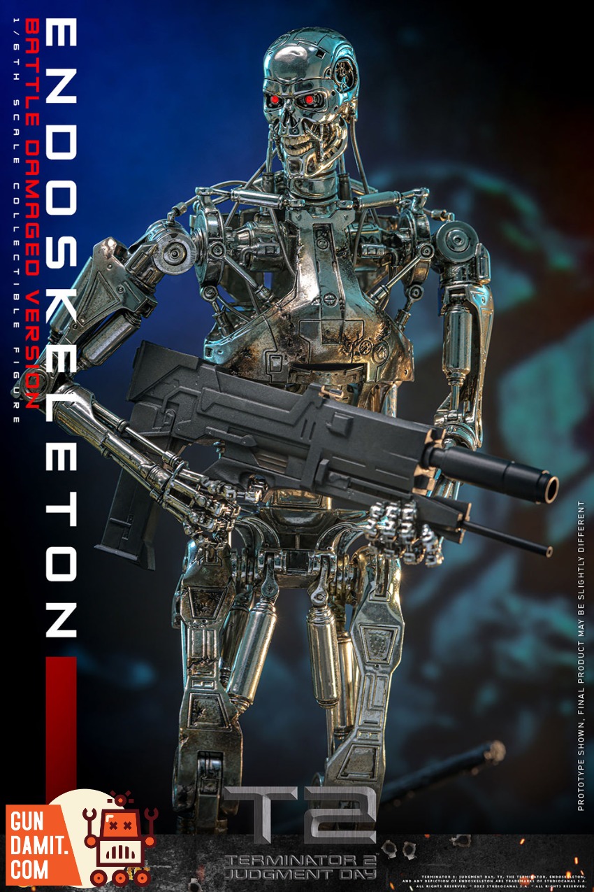 Hot Toys MMS840D77 T-800 Endoskeleton Battle Damaged view 15 Hot Toys MMS840D77 T-800 Endoskeleton Battle Damaged view 15