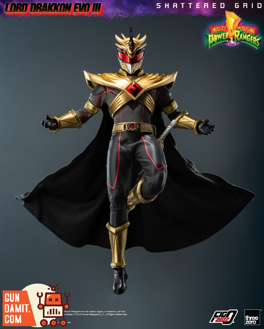 Threezero 3Z1026 Power Rangers Lord Drakkon Evo III view 7 Threezero 3Z1026 Power Rangers Lord Drakkon Evo III view 7