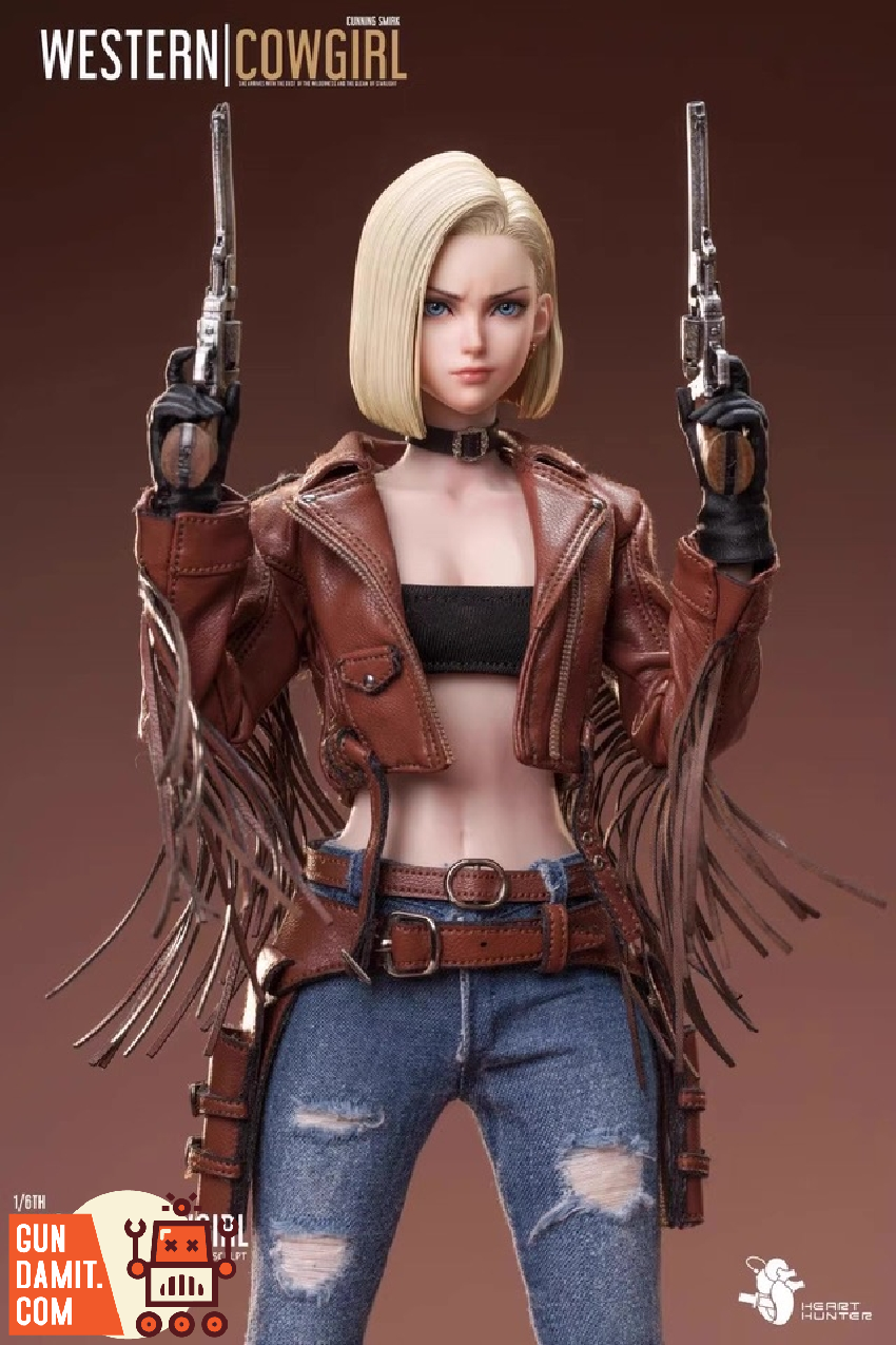 Heart Hunter Studio 1/6 Blonde Western Cowgirl pose view Heart Hunter Studio 1/6 Blonde Western Cowgirl pose view