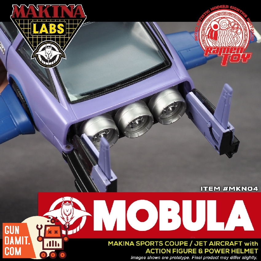 Ramen Toy MKN04 Makina Labs Mobula Mecha Action Figure view 5 Ramen Toy MKN04 Makina Labs Mobula Mecha Action Figure view 5
