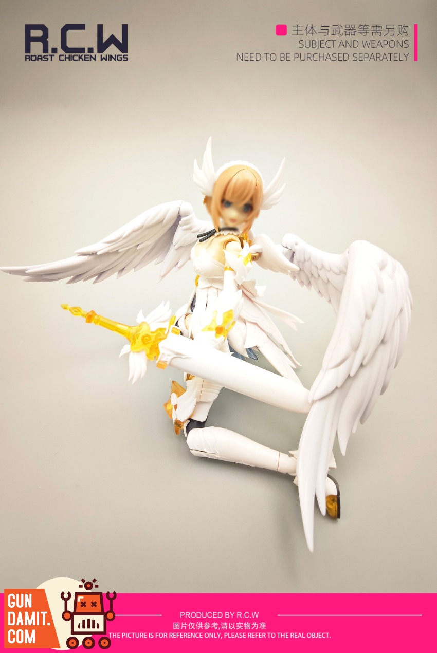 Rcw Model Chicken Wings Upgrade Kit MKIII Mecha Girl armor parts Rcw Model Chicken Wings Upgrade Kit MKIII Mecha Girl armor parts
