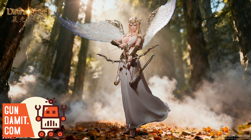 TBLeague PL2025-233A Dawn Angel White view 1 TBLeague PL2025-233A Dawn Angel White view 1
