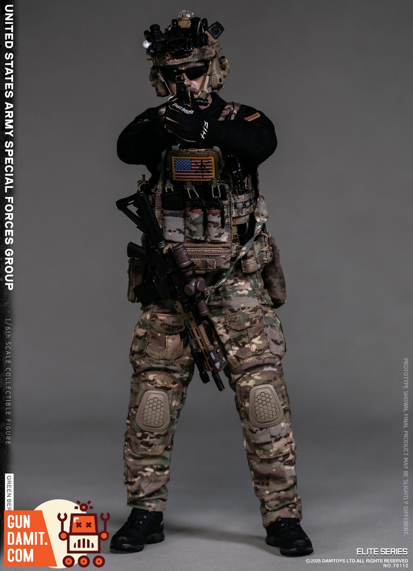 DAMTOYS 1/6 NO.78112 United States Army Special Forces Group view 22 DAMTOYS 1/6 NO.78112 United States Army Special Forces Group view 22