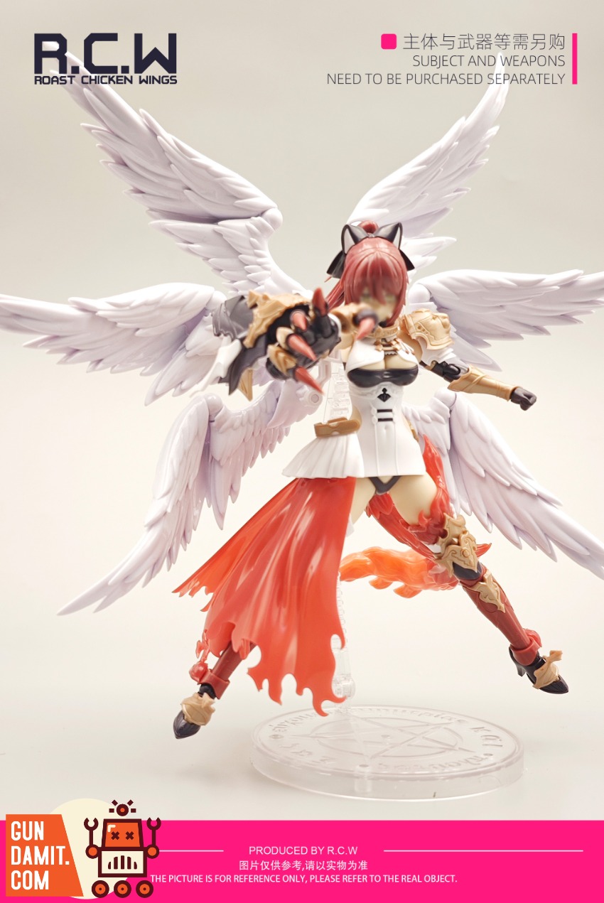 Rcw Model Chicken Wings Upgrade Kit MKIII Mecha Girl assembled view Rcw Model Chicken Wings Upgrade Kit MKIII Mecha Girl assembled view