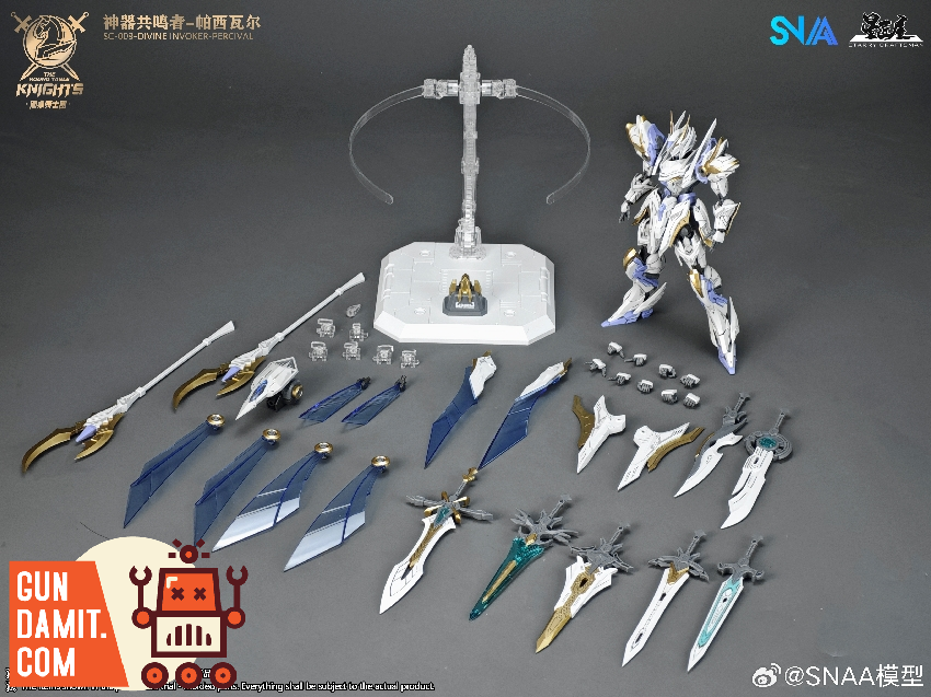 SNAA SC-009 Percival Deluxe Round Table Knights view 17 SNAA SC-009 Percival Deluxe Round Table Knights view 17