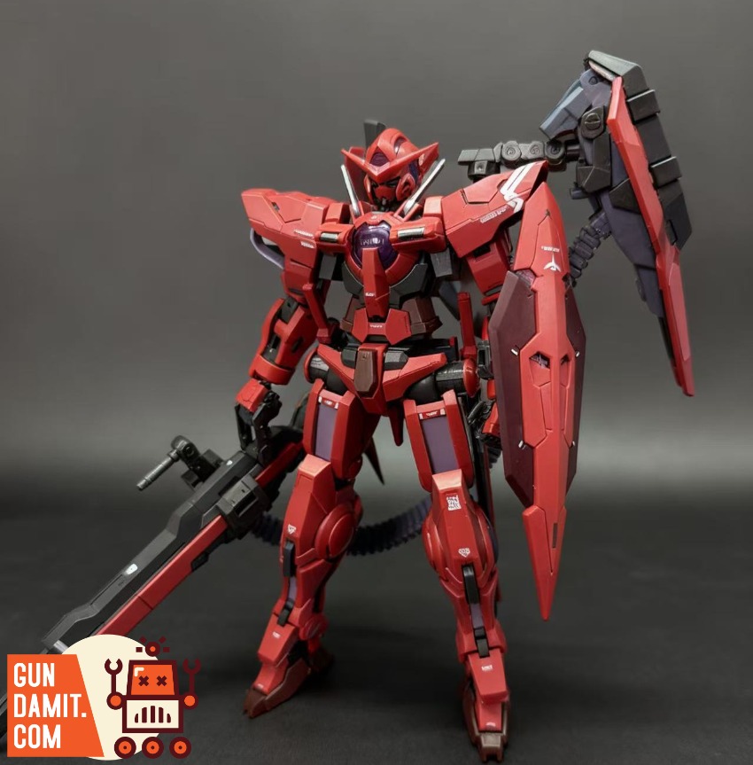 Four-Eyed Model 1/100 Exia Type I Red view 1 Four-Eyed Model 1/100 Exia Type I Red view 1