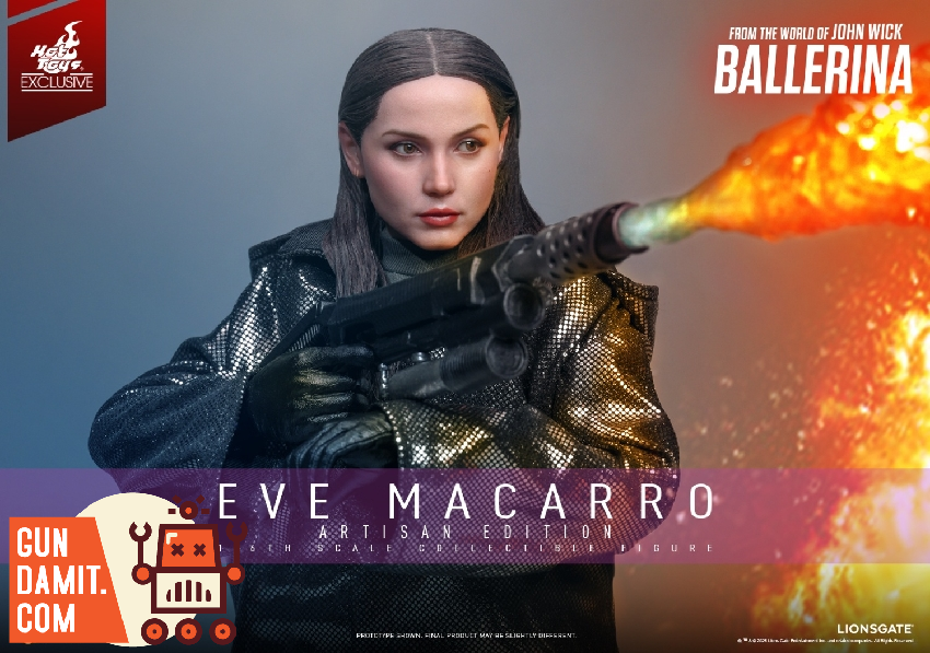 Hot Toys MMS847AE Eve Macarro John Wick Ballerina view 10 Hot Toys MMS847AE Eve Macarro John Wick Ballerina view 10