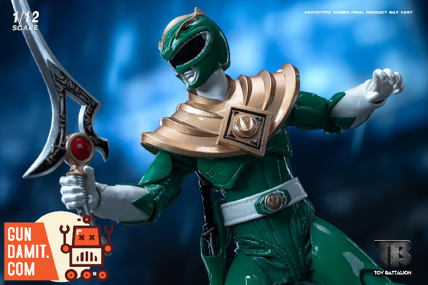 Toys Battalion 1/12 TB026 Green Warrior Power Rangers Figure view 6 Toys Battalion 1/12 TB026 Green Warrior Power Rangers Figure view 6