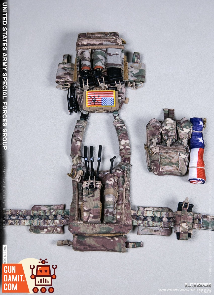 DAMTOYS 1/6 NO.78112 United States Army Special Forces Group view 33 DAMTOYS 1/6 NO.78112 United States Army Special Forces Group view 33