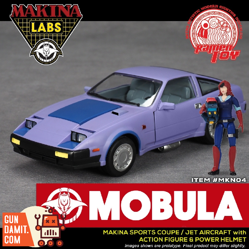 Ramen Toy MKN04 Makina Labs Mobula Mecha Action Figure view 2 Ramen Toy MKN04 Makina Labs Mobula Mecha Action Figure view 2