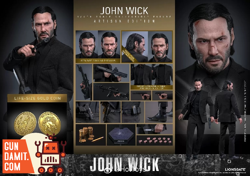 Hot Toys MMS833AE John Wick Artisan view 8 Hot Toys MMS833AE John Wick Artisan view 8