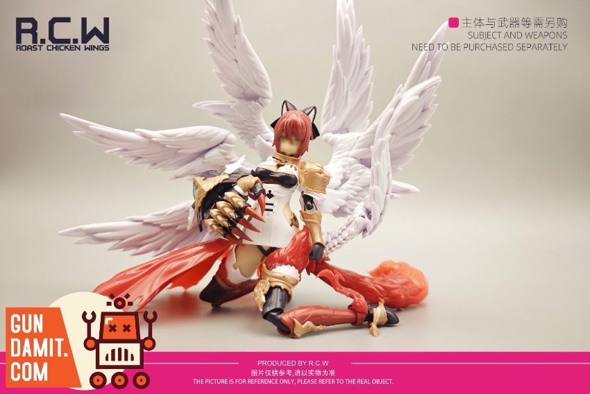 Rcw Model Chicken Wings Upgrade Kit MKIII Mecha Girl size comparison Rcw Model Chicken Wings Upgrade Kit MKIII Mecha Girl size comparison