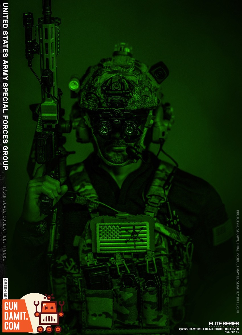 DAMTOYS 1/6 NO.78112 United States Army Special Forces Group view 16 DAMTOYS 1/6 NO.78112 United States Army Special Forces Group view 16