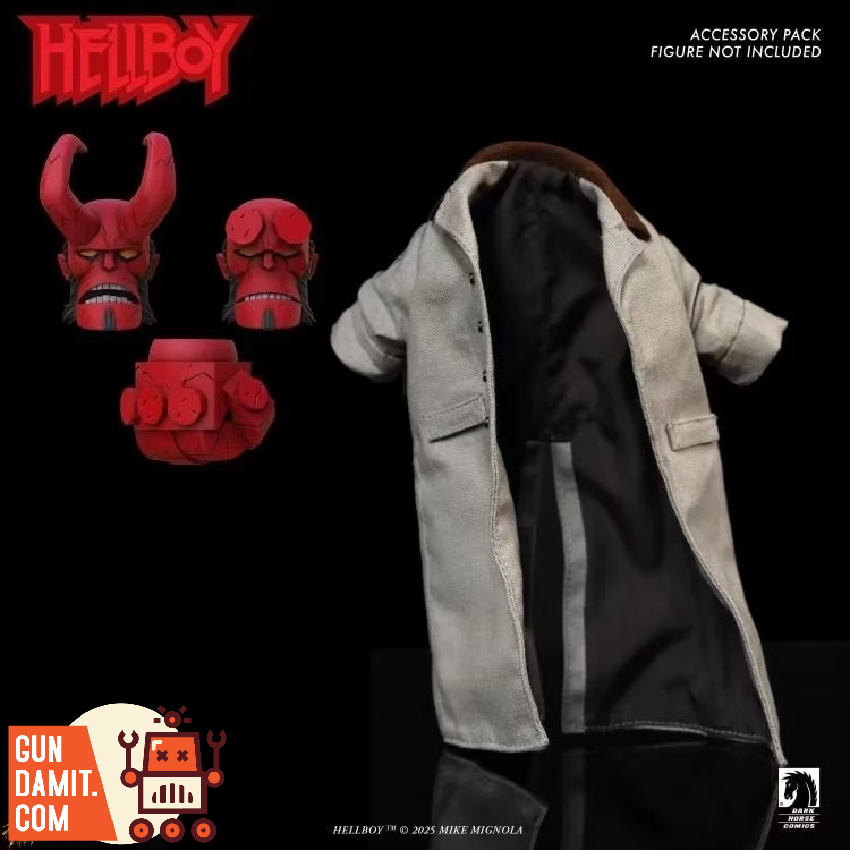 Boss Fight Studio Hellboy Accessory Pack view 1 Boss Fight Studio Hellboy Accessory Pack view 1