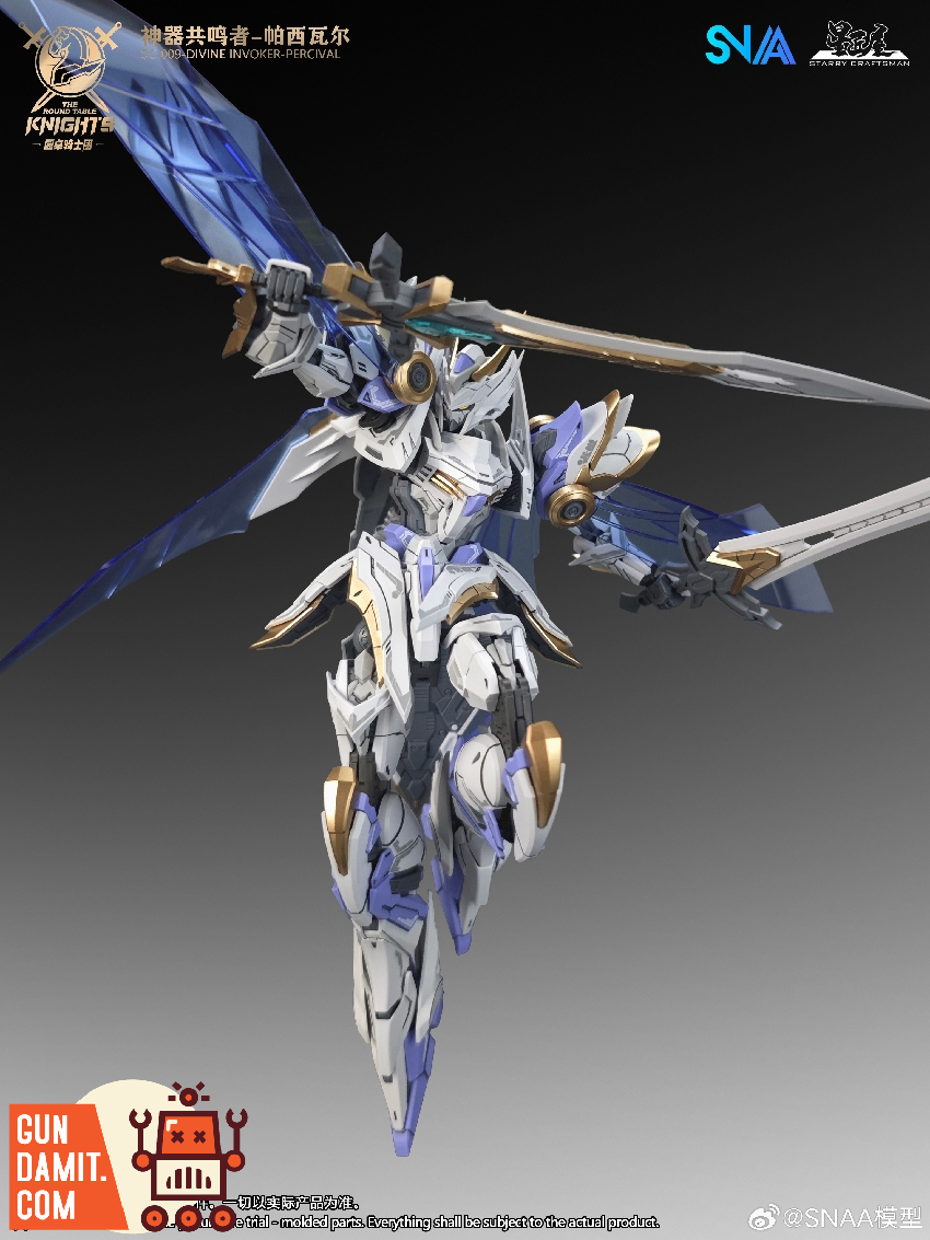 SNAA SC-009 Percival Deluxe Round Table Knights view 8 SNAA SC-009 Percival Deluxe Round Table Knights view 8