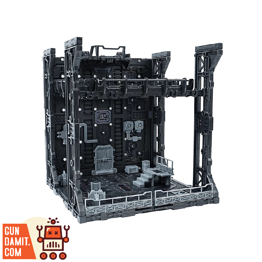 Scene In Box SIB-6002 Maintenance Depot diorama view 3 Scene In Box SIB-6002 Maintenance Depot diorama view 3