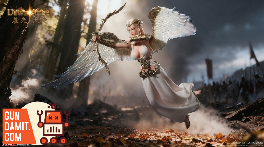 TBLeague PL2025-233A Dawn Angel White view 6 TBLeague PL2025-233A Dawn Angel White view 6