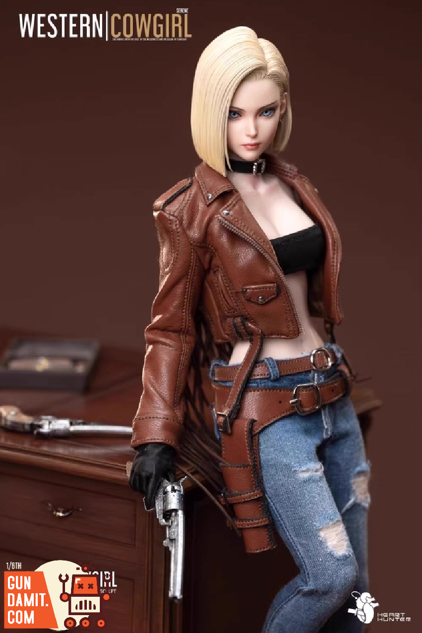 Heart Hunter Studio 1/6 Blonde Western Cowgirl weapon detail Heart Hunter Studio 1/6 Blonde Western Cowgirl weapon detail