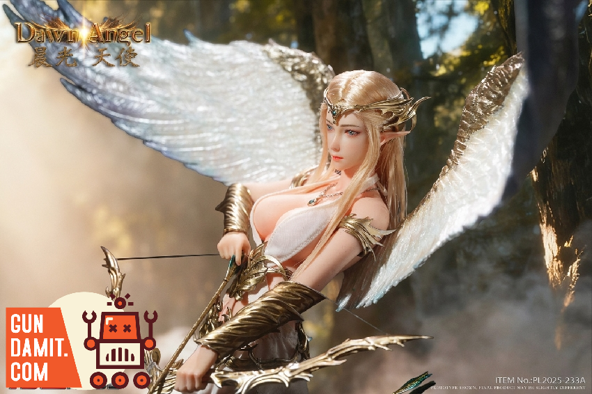 TBLeague PL2025-233A Dawn Angel White view 9 TBLeague PL2025-233A Dawn Angel White view 9
