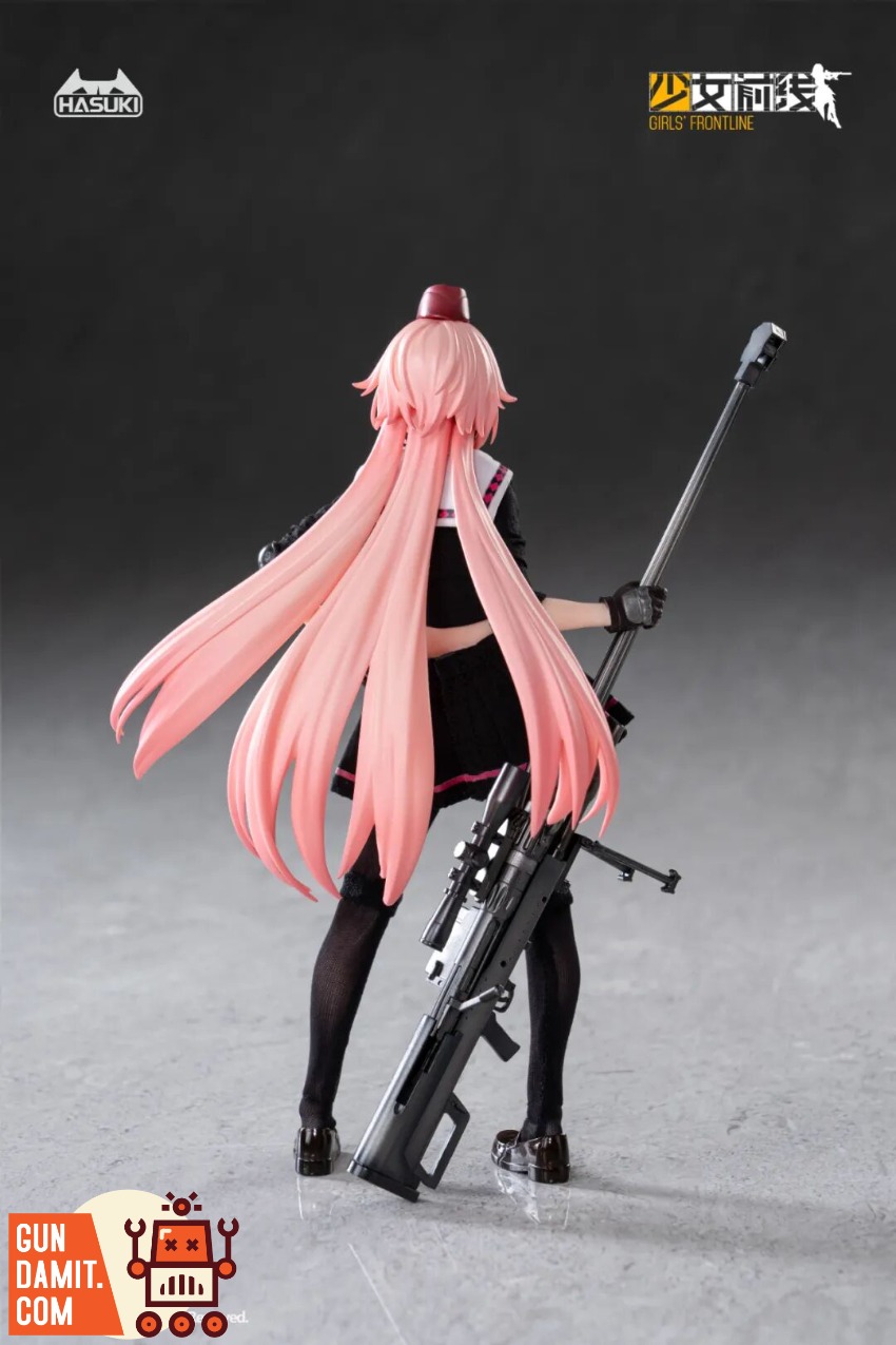 HASUKI x Girls' Frontline PA011 1/12 NTW-20 Sniper Rifle Gir Pink-haired anime girl with sniper rifle from Girls' Frontline b HASUKI x Girls' Frontline PA011 1/12 NTW-20 Sniper Rifle Gir Pink-haired anime girl with sniper rifle from Girls' Frontline b