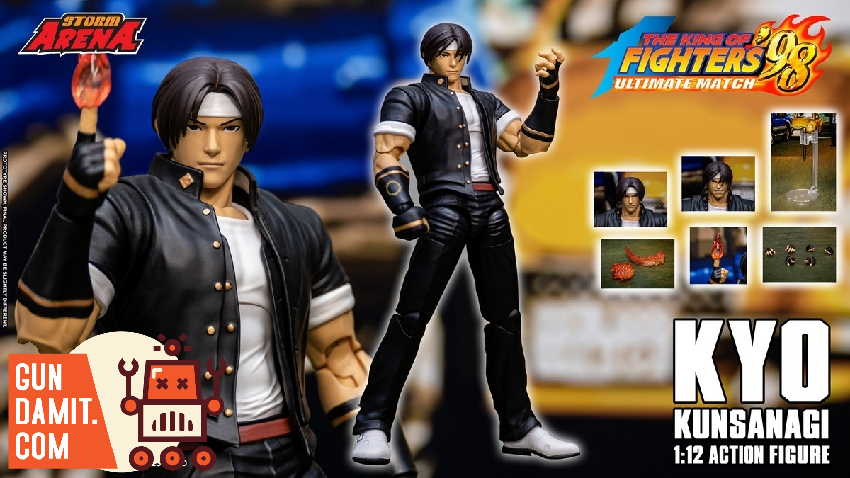 Storm Toys KFSA03 Kyo Kusanagi KOF 98 view 1 Storm Toys KFSA03 Kyo Kusanagi KOF 98 view 1
