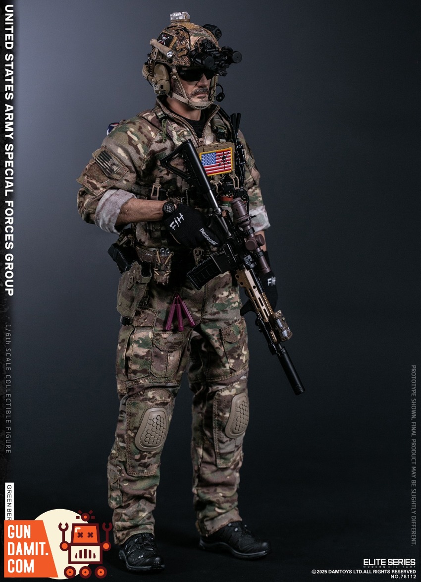 DAMTOYS 1/6 NO.78112 United States Army Special Forces Group view 11 DAMTOYS 1/6 NO.78112 United States Army Special Forces Group view 11