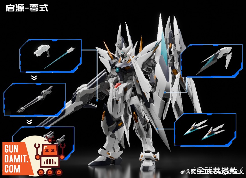 Magic Gold 1/100 MGD-0 Origin Zero view 4 Magic Gold 1/100 MGD-0 Origin Zero view 4