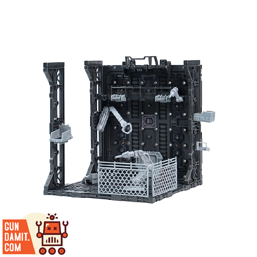 Scene In Box SIB-6001 Repair Depot diorama view 4 Scene In Box SIB-6001 Repair Depot diorama view 4